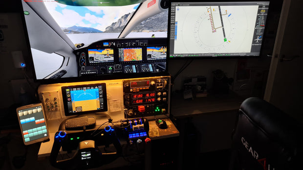Turtle Beach VelocityOne Flight Simulator cockpit