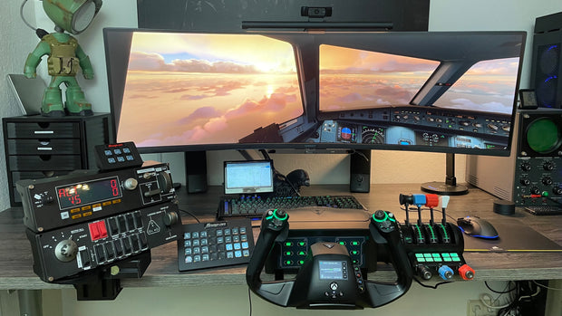 Turtle Beach VelocityOne Flight Simulator cockpit