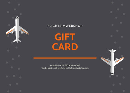 FlightsimWebshop FlightsimWebshop Geschenkkarte
