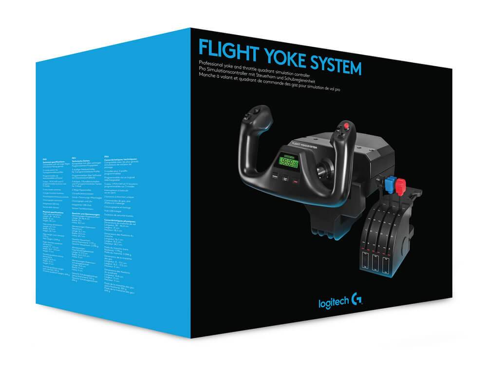 logitech flight gear Saitek Yoke system