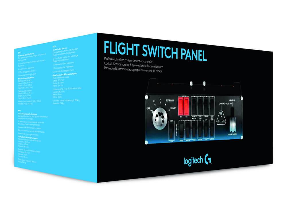Logitech Switch Panel Mount LogitechG - Saitek Switch Panel - FlightsimWebshop - FlightsimWebshop