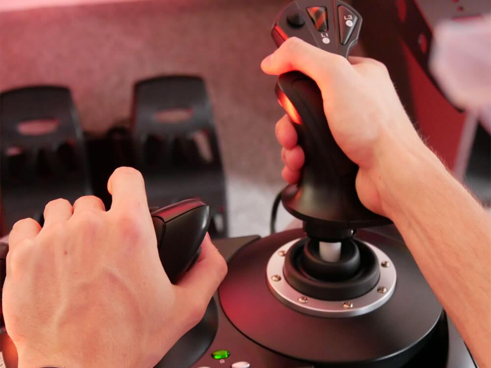 Thrustmaster T Flight Stick X Flight Game Controller Joystick