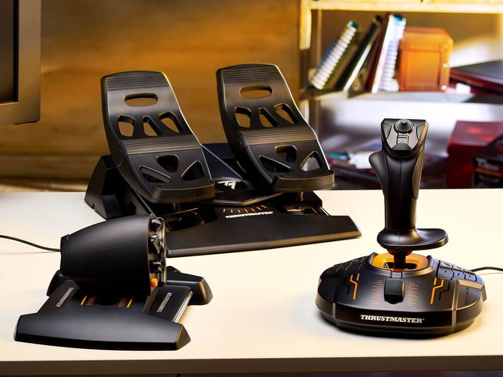 Thrustmaster T.Flight Hotas & T.Flight Rudder Pedals