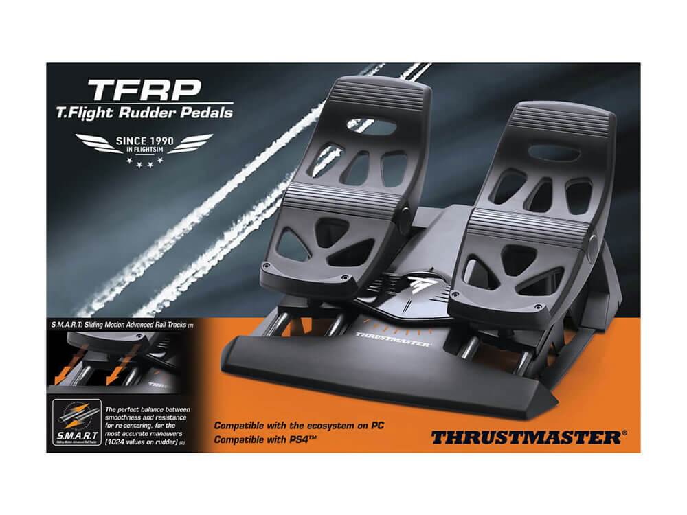 tfrp t.flight rudder pedals Thrustmaster - T.Flight Rudder Pedals - FlightsimWebshop